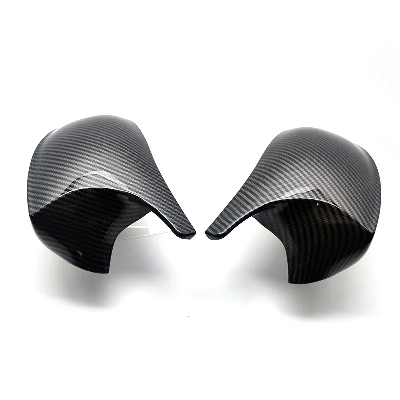 For BMW 1 Series E81 E82 E87 E88 116i 118i 120i 125i 128i 130i 135i 135is 116 118 Carbon Fiber Pattern Black M Look Mirror Cover view 4
