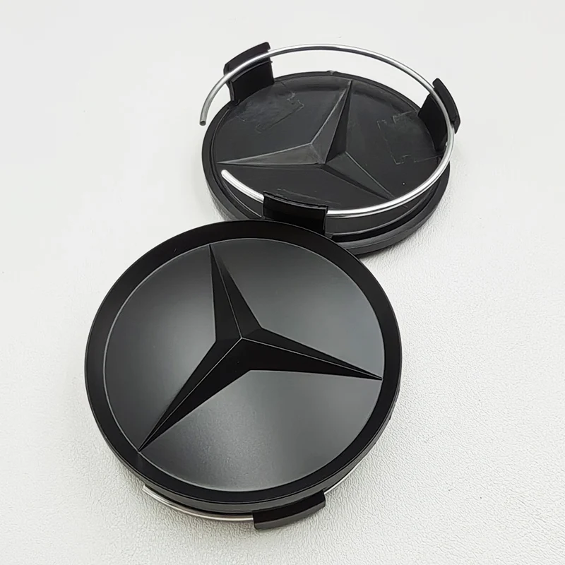 4pcs 75mm Car Wheel Center Caps Hub Caps For Mercedes Benz A B C E S GLA GLB GLC GLE GLS GLK CLS ML GL R W205 W213 Accessories