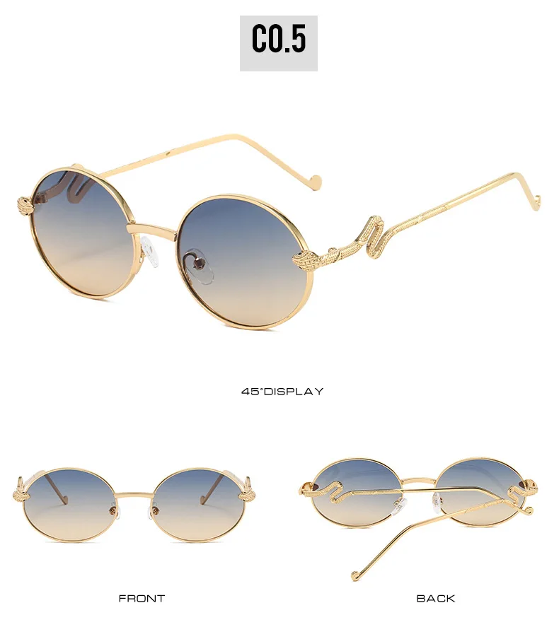 2025, Marke Snake Sonnenbrille für Damen, luxuriös, oval, cool, Sonnenschutz, Damenmode, Brille – Detail 11