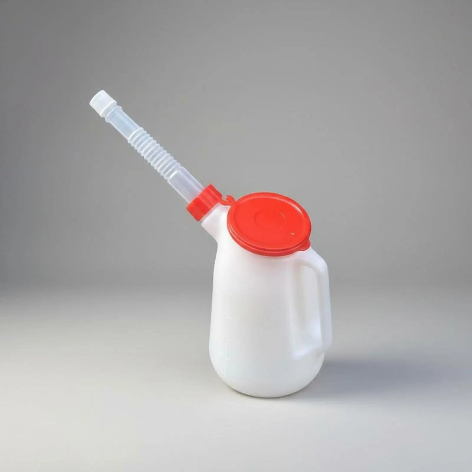 Durable Oil Can with Flexible Extension Nozzle for Accurate Fluid Transfer in Tight Engine Bay Spaces