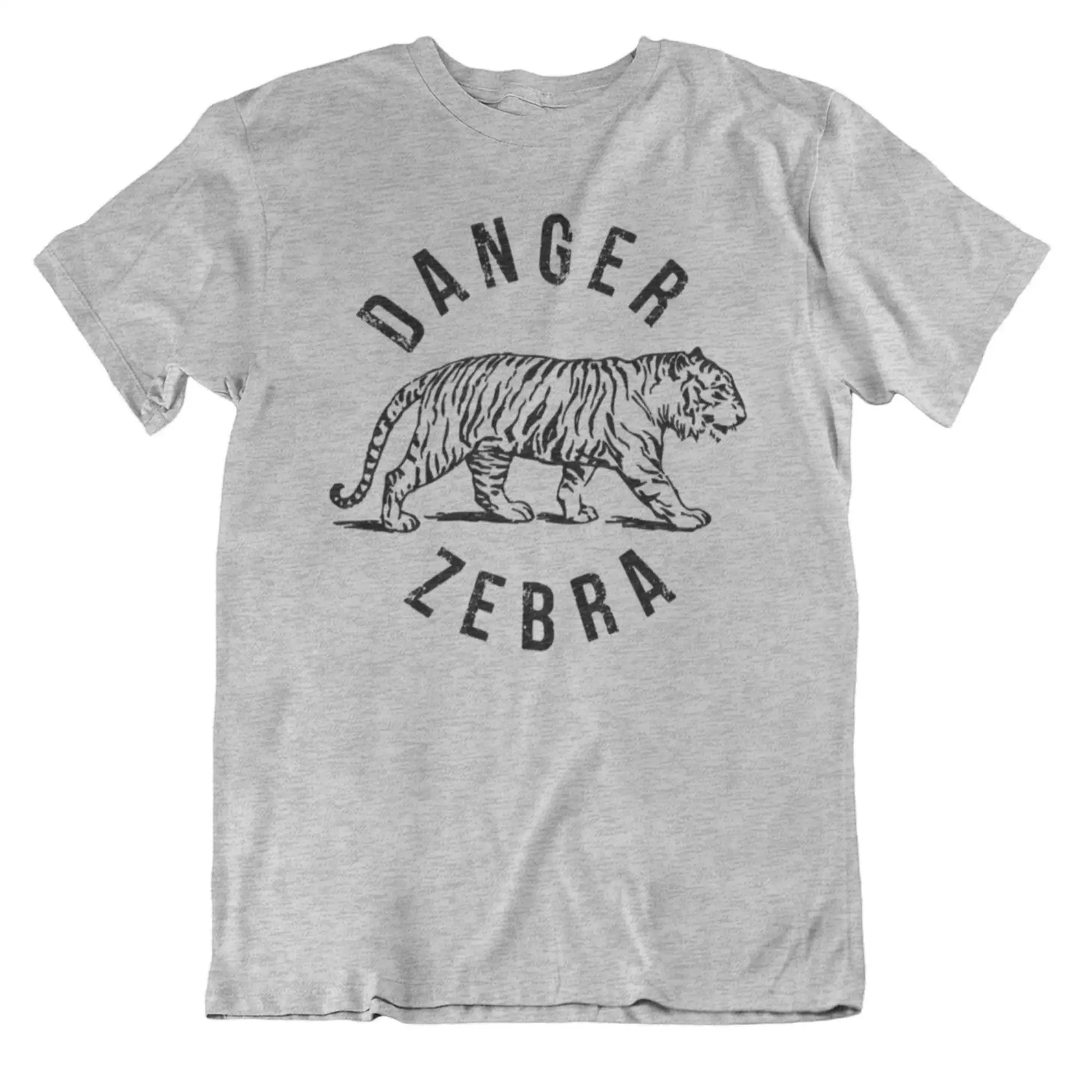 

Danger Zebra T Shirt Funny Mens s Novelty Tiger