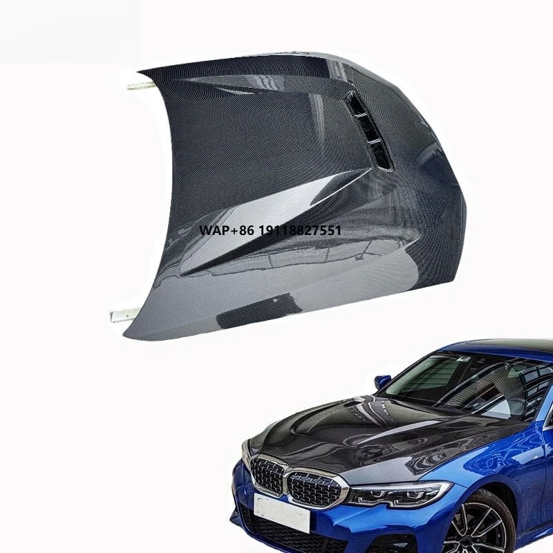 

Carbon Fiber Bonnet Hood for CSG20 G28 M340i 330i 2019-2022 Engine Bonnet Hood