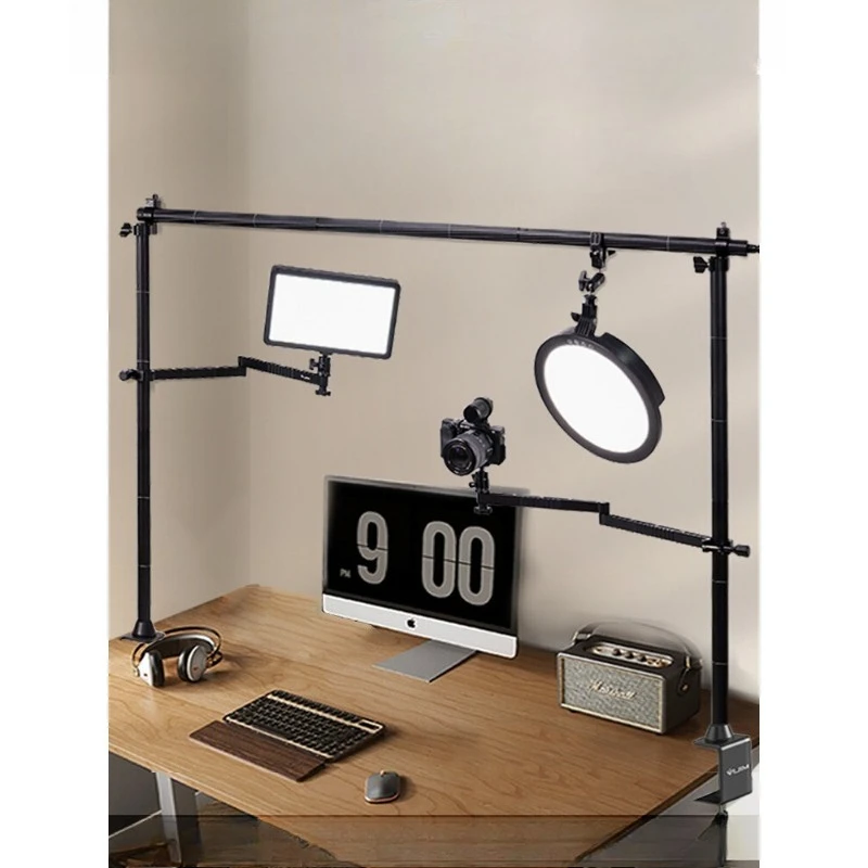LS15 desktop gantry equipment, tree photography background cloth, telescopic rod curtain