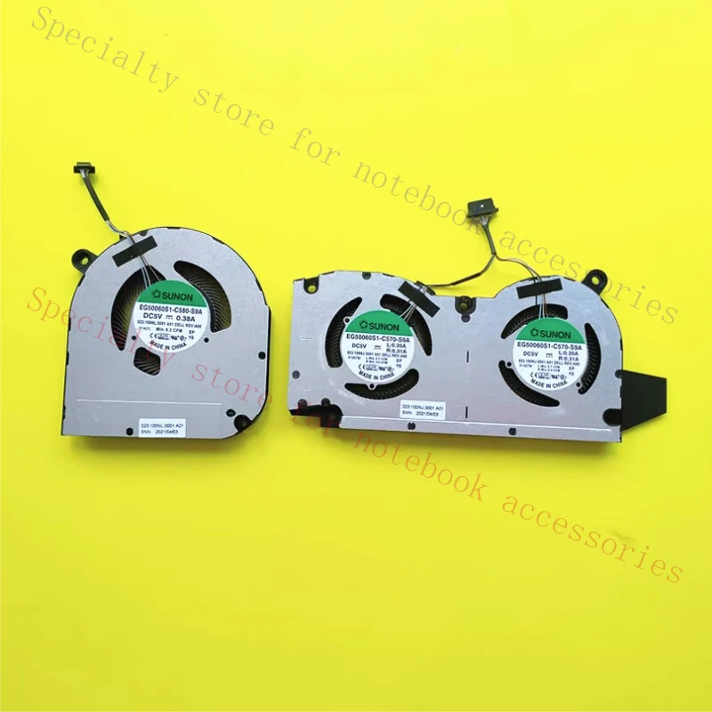 

A+ Suitable for Dell Inspiron 7610 CPU Fan GPU Fan 5CXK8 0H1YC7