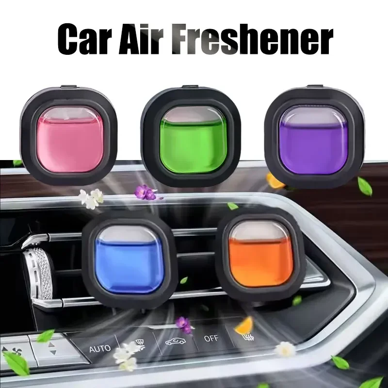 1PCS Langlebige Auto Air Outlet Aromatherapie Clip Auto Duft Lufterfrischer Auto Innen Geruch Entfernen Duft Parfüm