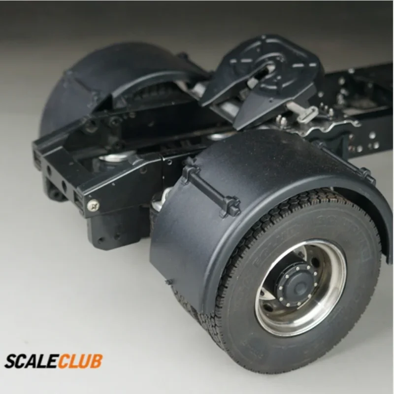 Model Truck Plastic Round Fender JXMODEL JX-DNB01 For Tamiya LESU 1/14 RC Tractor Truck Man TGX F2000 FH16 ACTROS AROCS Parts