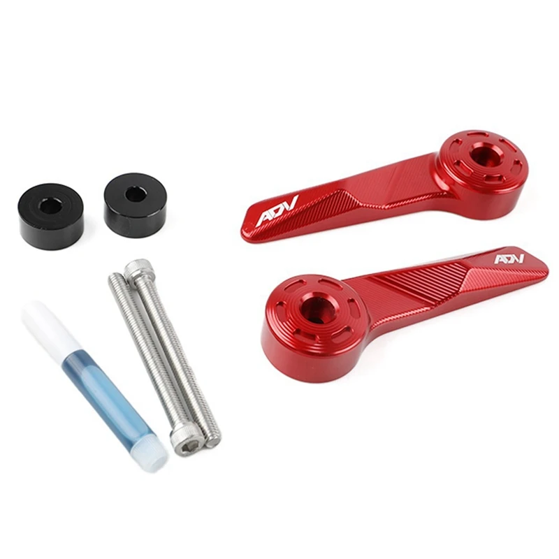 Super Sale Motorcycle Handguards Bark Busters for Honda FORZA 350 ADV 350 Motorcycle Accessories Red