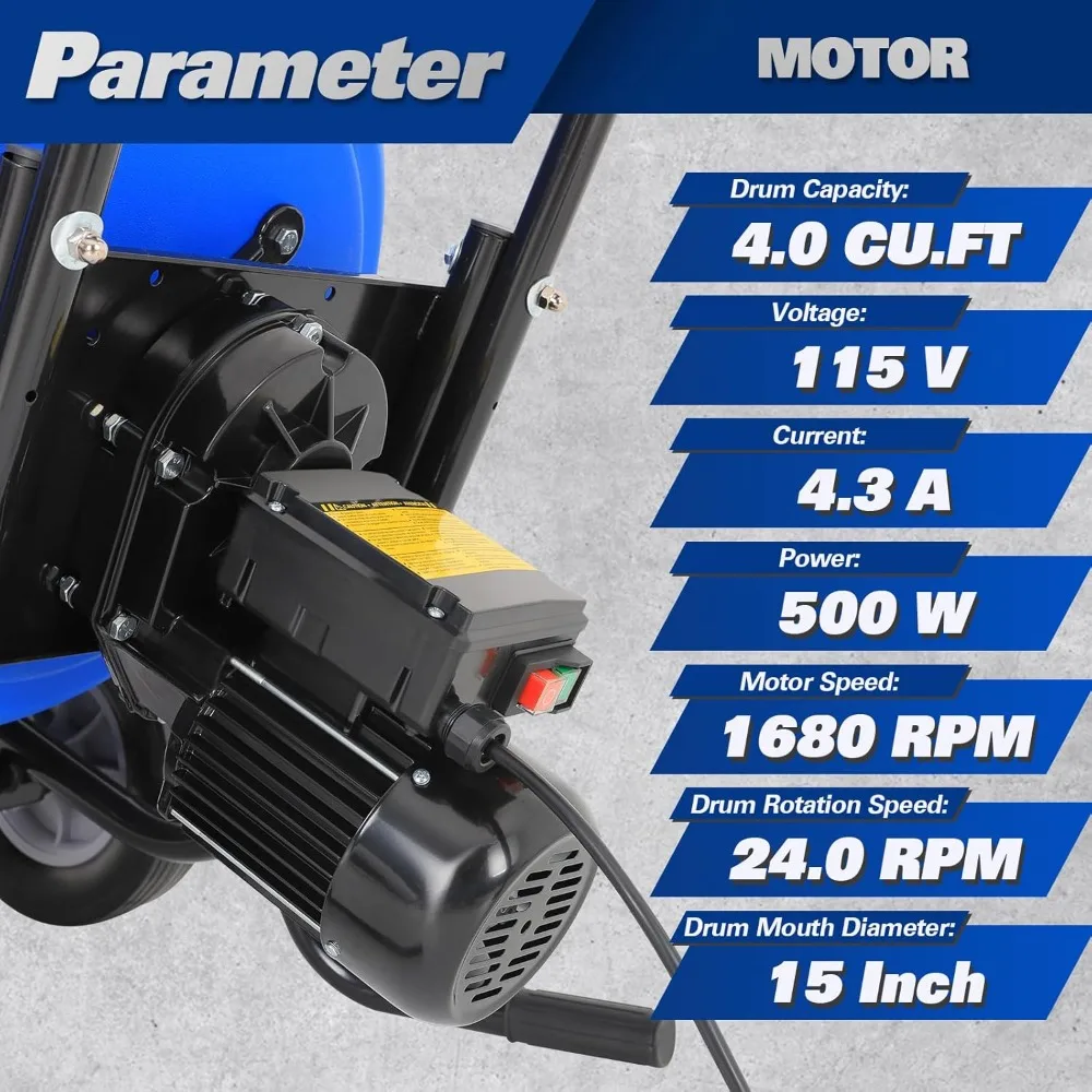 Cement Mixer 4 Cu.F… - image