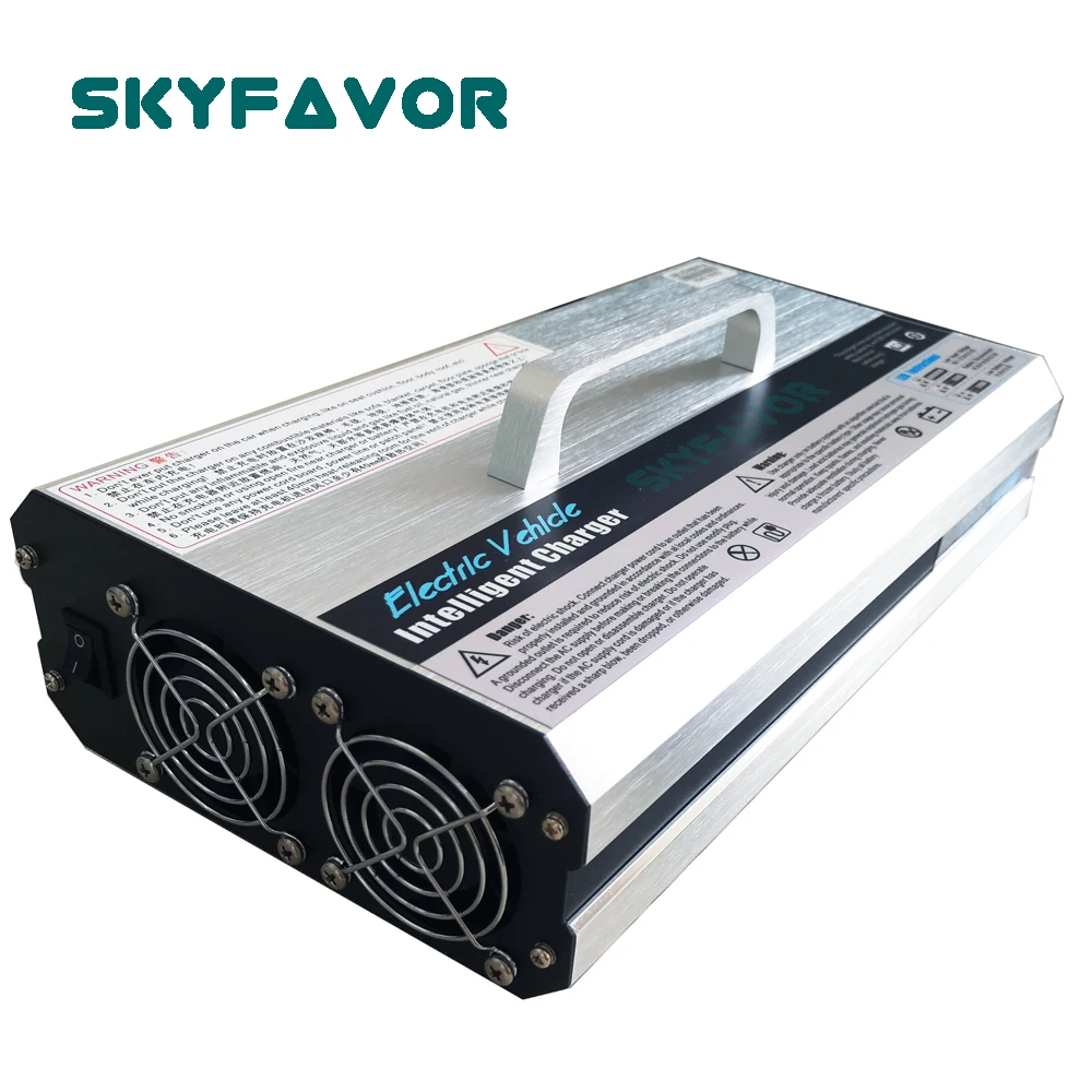 Oryginalna ładowarka do wózków golfowych Lvtong 72V 25A Automatyczna ładowarka do akumulatorów kwasowo-ołowiowych do pojazdów elektrycznych Lvtong, inteligentna ładowarka