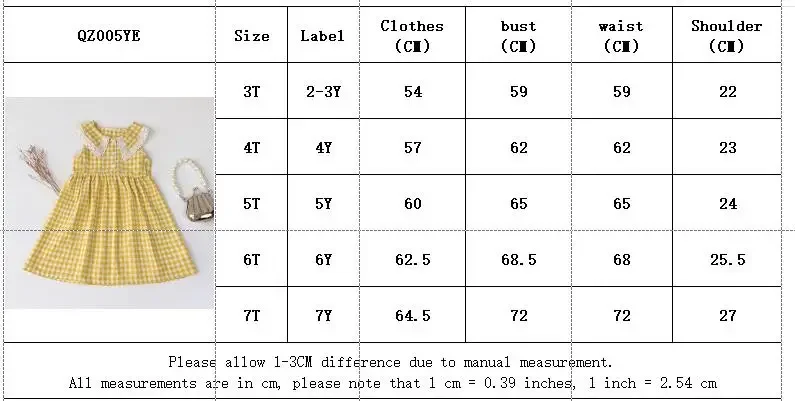 Casual Landschaft Stil Sommer Neue Spitze Revers Ärmelloses Plaid Kleid für Mädchen Süße Kleidung Koreanische Version – Detail 1