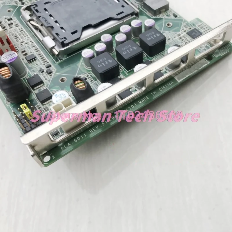 High Quality - Fast Shipping Industrial Computer Motherboard Dual Network Ports PCA-6011 Rev.A1 PCA-6011G2