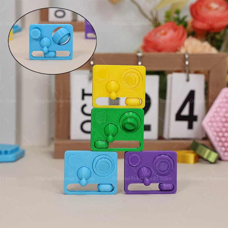 ثلاثية الأبعاد مطبوعة 4 in1 إصبع تململ لعبة البوب تململ لعبة الكرة الدوارة لعبة للإجهاد والقلق الاسترخاء المحمولة ألعاب الإصبع #1