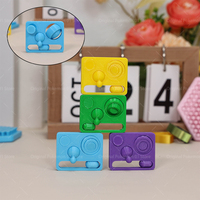 3D Printed 4 in1 Finger Fidget Toy Pop Fidget Toy Rotating Ball Toy for Stress and Anxiety Relaxing Portable Fingertip Toys