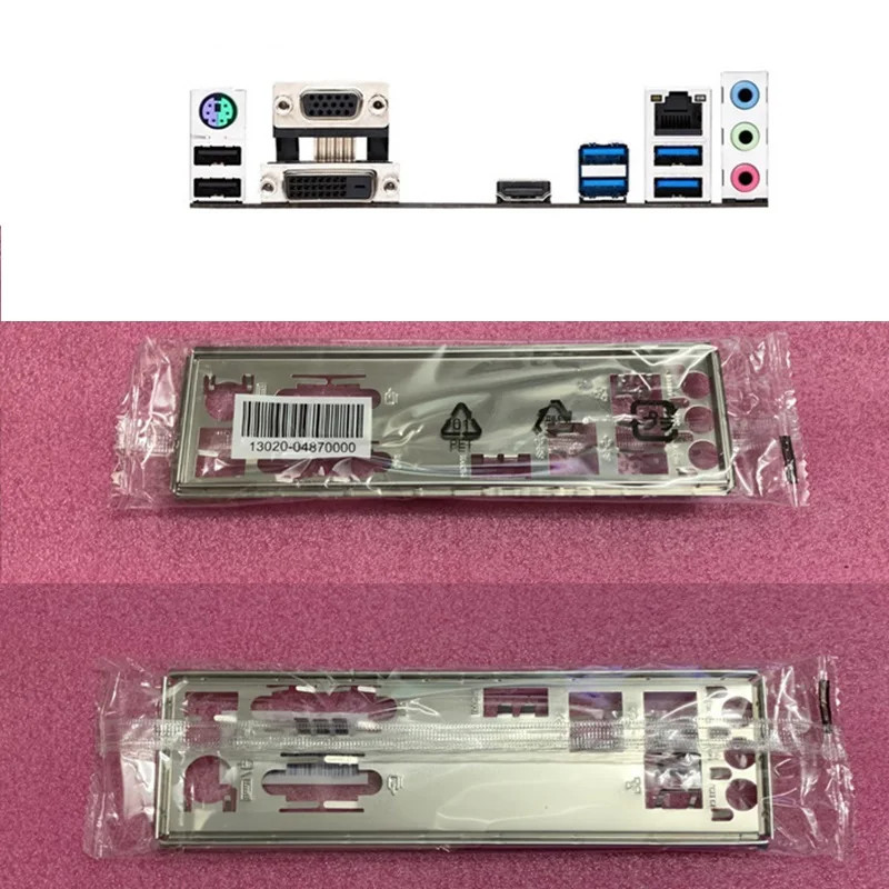 Original IO Shield Back Plate Blende Bracket For ASUS PRIME B365-PLUS Motherboard Baffle Backplate I/O