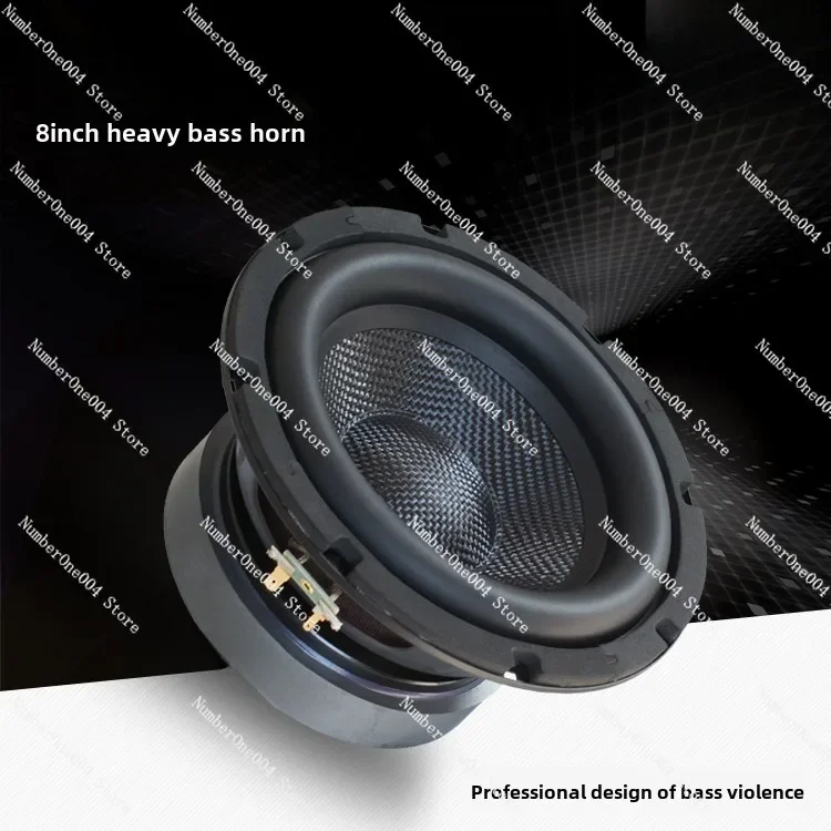 Suitable for 8-inch Subwoofer, Heavy Subwoofer Speaker, Speaker 200W High-power Low-frequency Shock