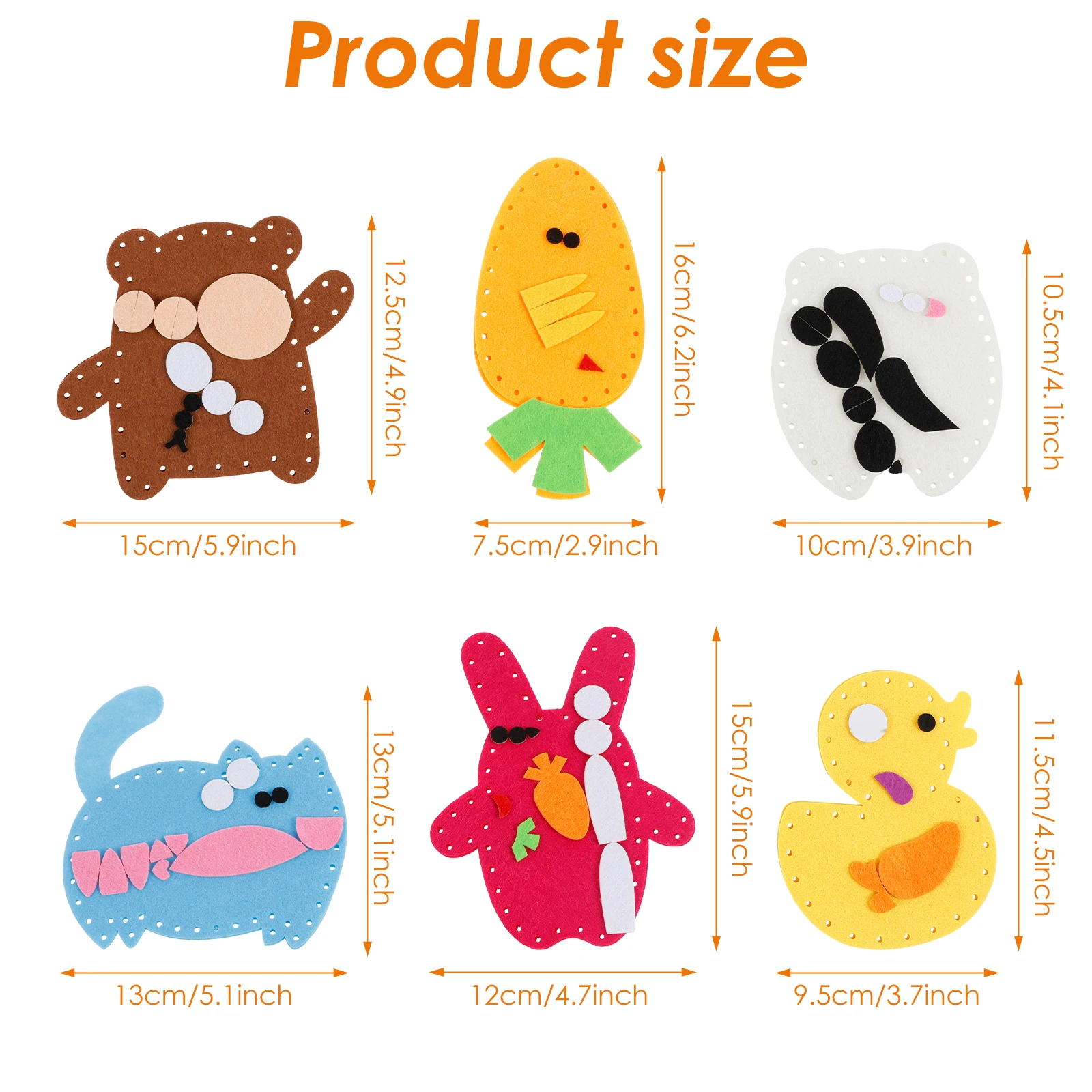 مجموعة خياطة للأطفال، مجموعة خياطة ممتعة وتعليمية للمبتدئين، مجموعة أدوات يدوية مبتكرة للأطفال المبتدئين، مجموعة خياطة لعبة فنية للفتيات #6