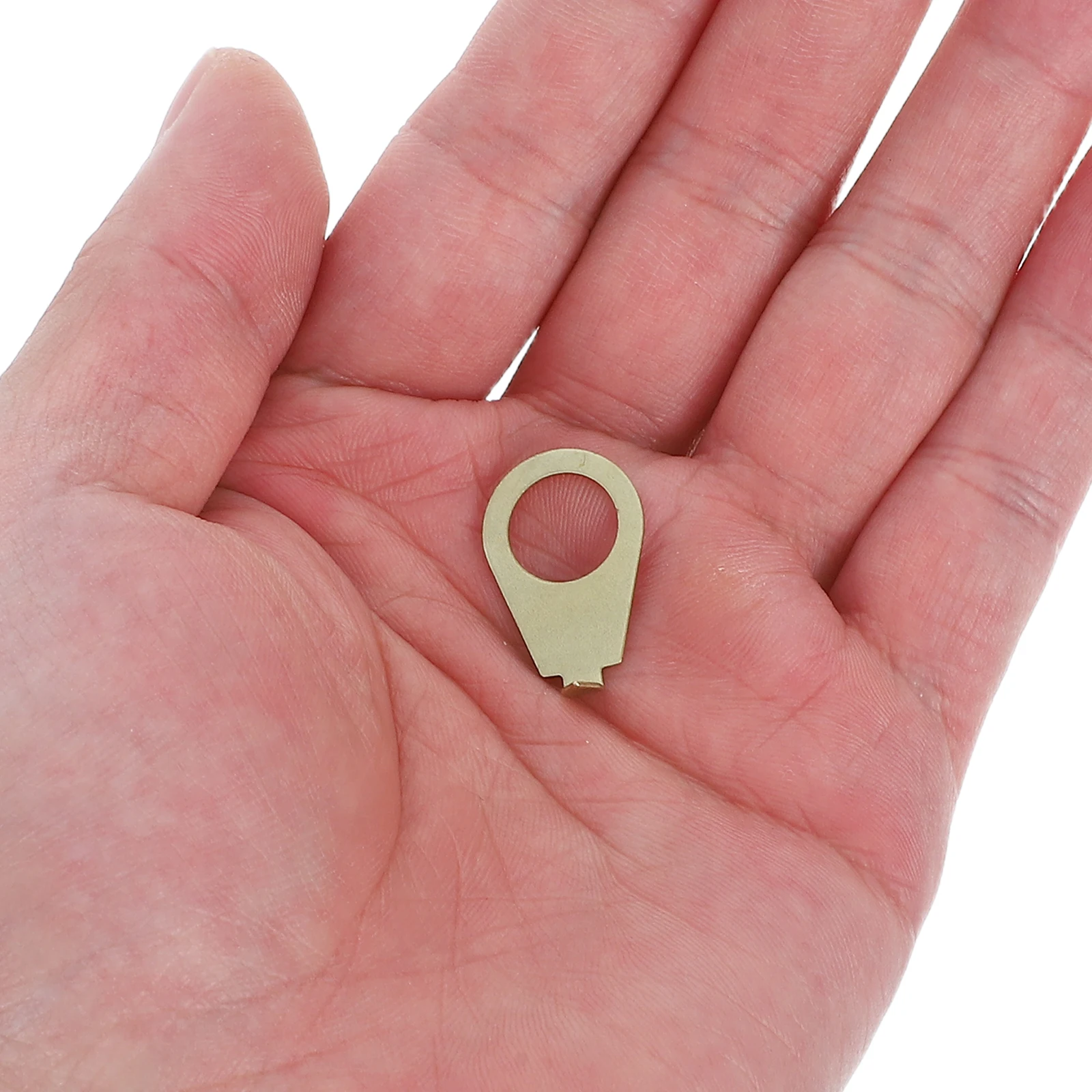 

2pcs Knob Pointer Plate 9.7Mm Diameter Golden For Electric Guitar High Visibility Position Indicator Durable Guitar Accessories