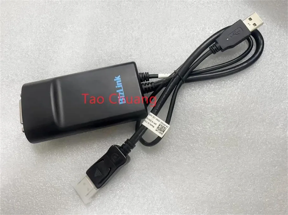 0XT625 FOR DELL Bizlink dual link dual channel DVI conversion cable DP to dual link XL2411 on 144hz