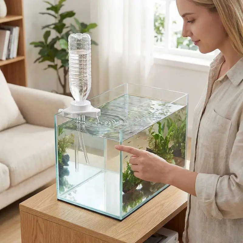 Fish Tank Automatic Water Replenishing Device Smart Water Level Regulator for Easy Aquarium Water Management Home and Office Use