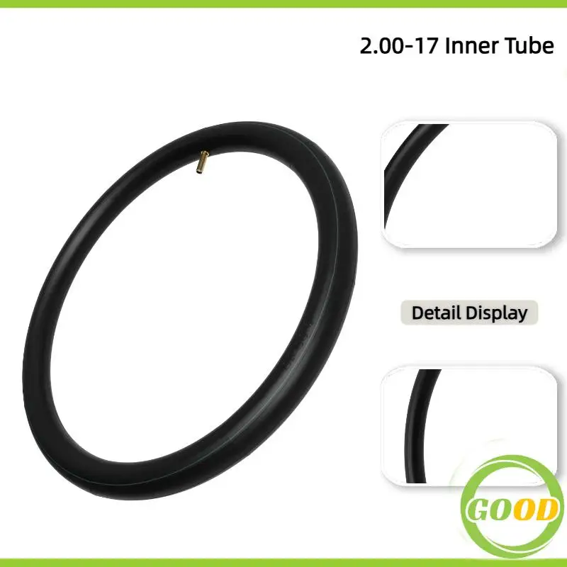 New 2.00-17 inner tube straight mouth quality car electric car/folding bicycle/scooter inner tube