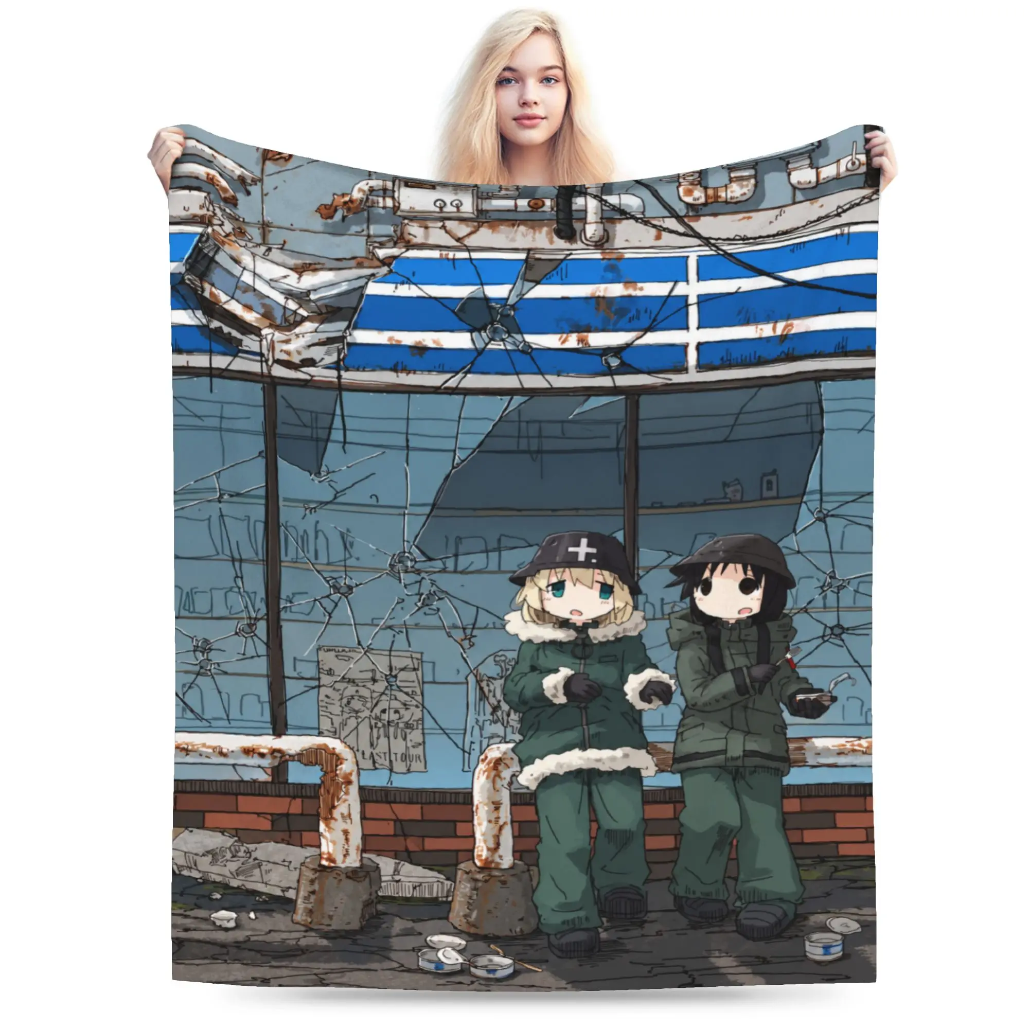 Girls' Last Tour Blanket Quality Soft Warm  Throw Blanket Winter Travel Office Living Room Novelty Bedspread