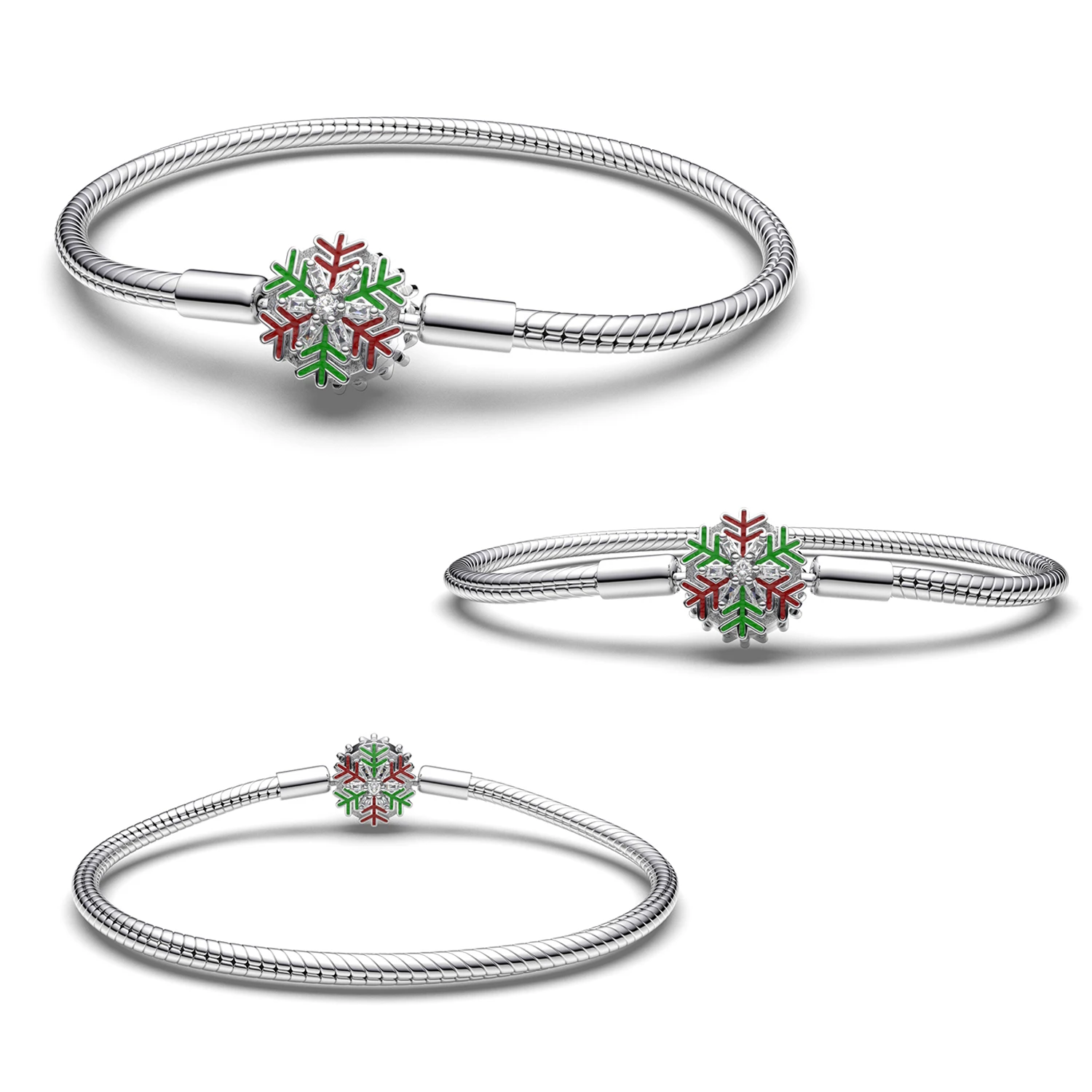 

Pulseras Bracelets Original 925 Silver Charm Couple Bracelet Panda Charm Couples Jewelry Italyan Charm Women Women's K Gold