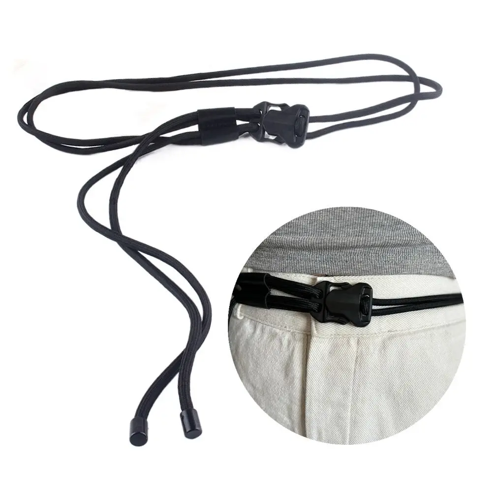 Ceinture à double corde à boucle à dégagement rapide, design luxueux, ceinture tressée polyvalente pour étudiants, jeans et pantalons. 1