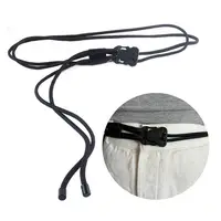 Ceinture à double corde à boucle à dégagement rapide, design luxueux, ceinture tressée polyvalente pour étudiants, jeans et pantalons. 1