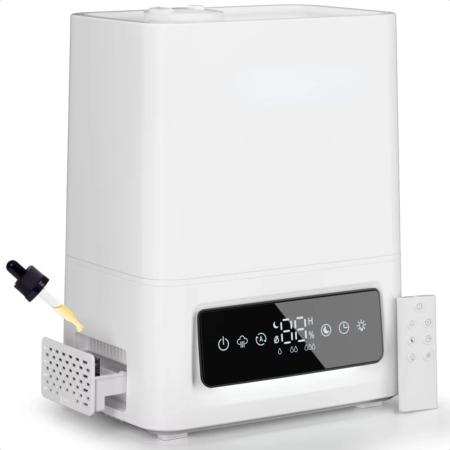 Humidifiers  Bedroom, 6L Cool Mist Humidifiers Top Fill Essential Oil Diffuser  Baby&Plants, 60H Continuous UsE