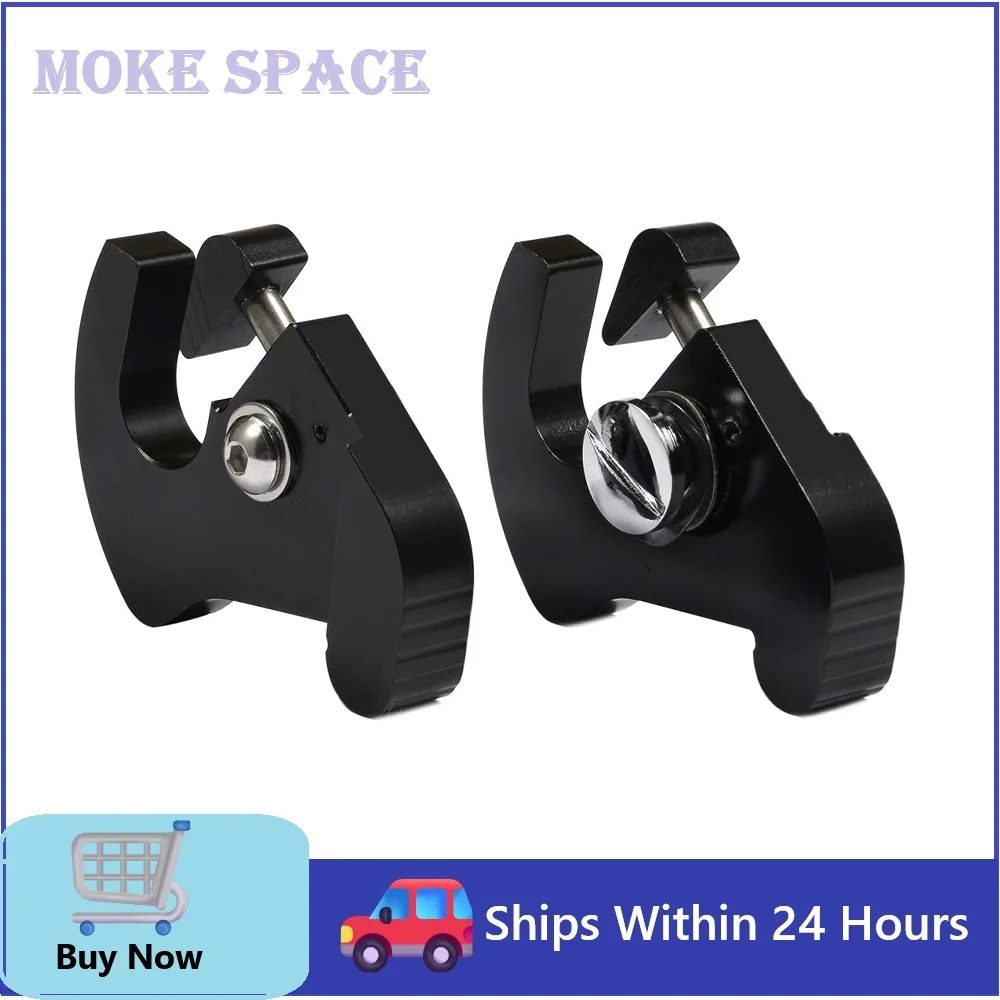 

Motorcycle Detachable Rotary Sissy Bar Luggage Rack Docking Latch Clip Kit Gloss Black Fits for Touring Softail Sportster Dyn