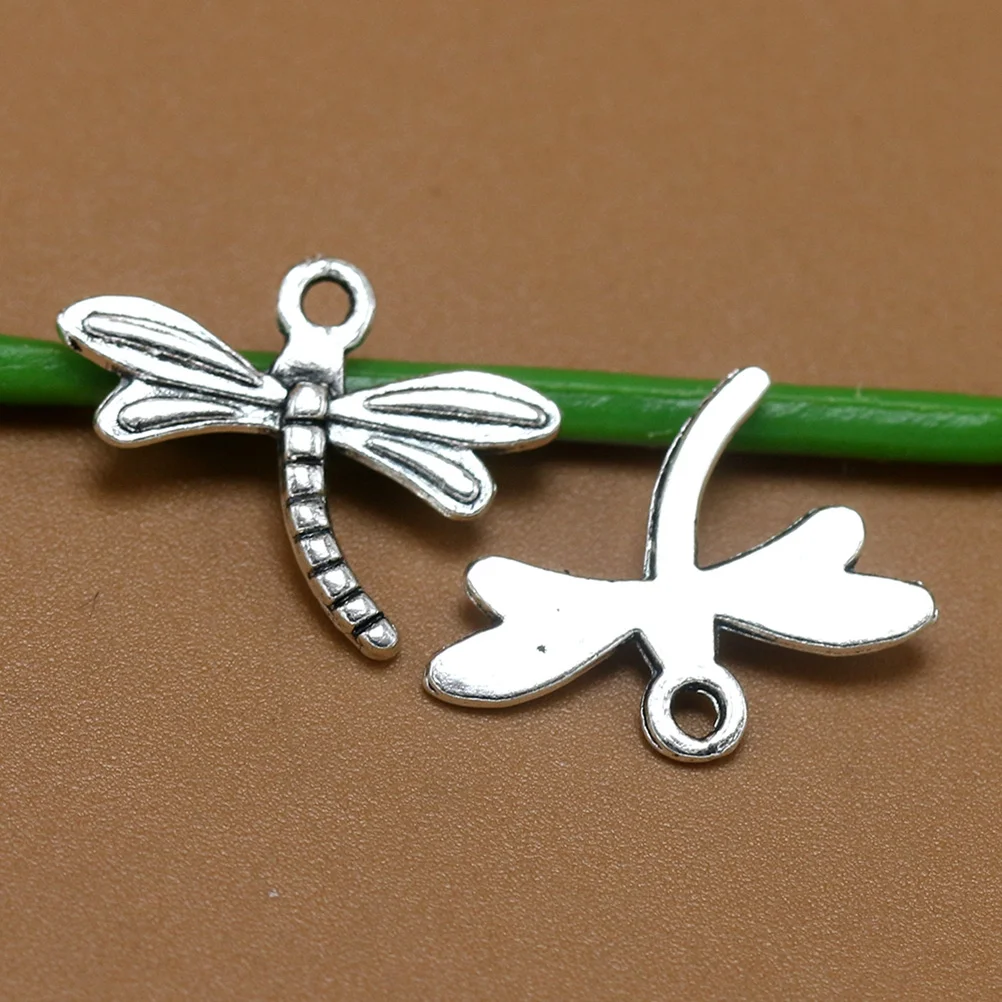 

20Pcs Alloy Dragonfly Pendant Charm Delicate DIY Jewelry Making for Necklace Bracelet Keychain Scrapbooking Handmade Charm Set