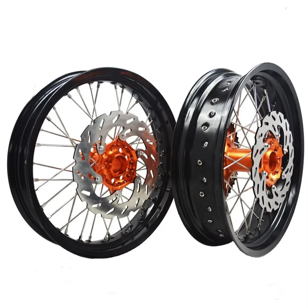 Motorcycle EXC450 Parts Acssories Super Moto Alloy Wheels