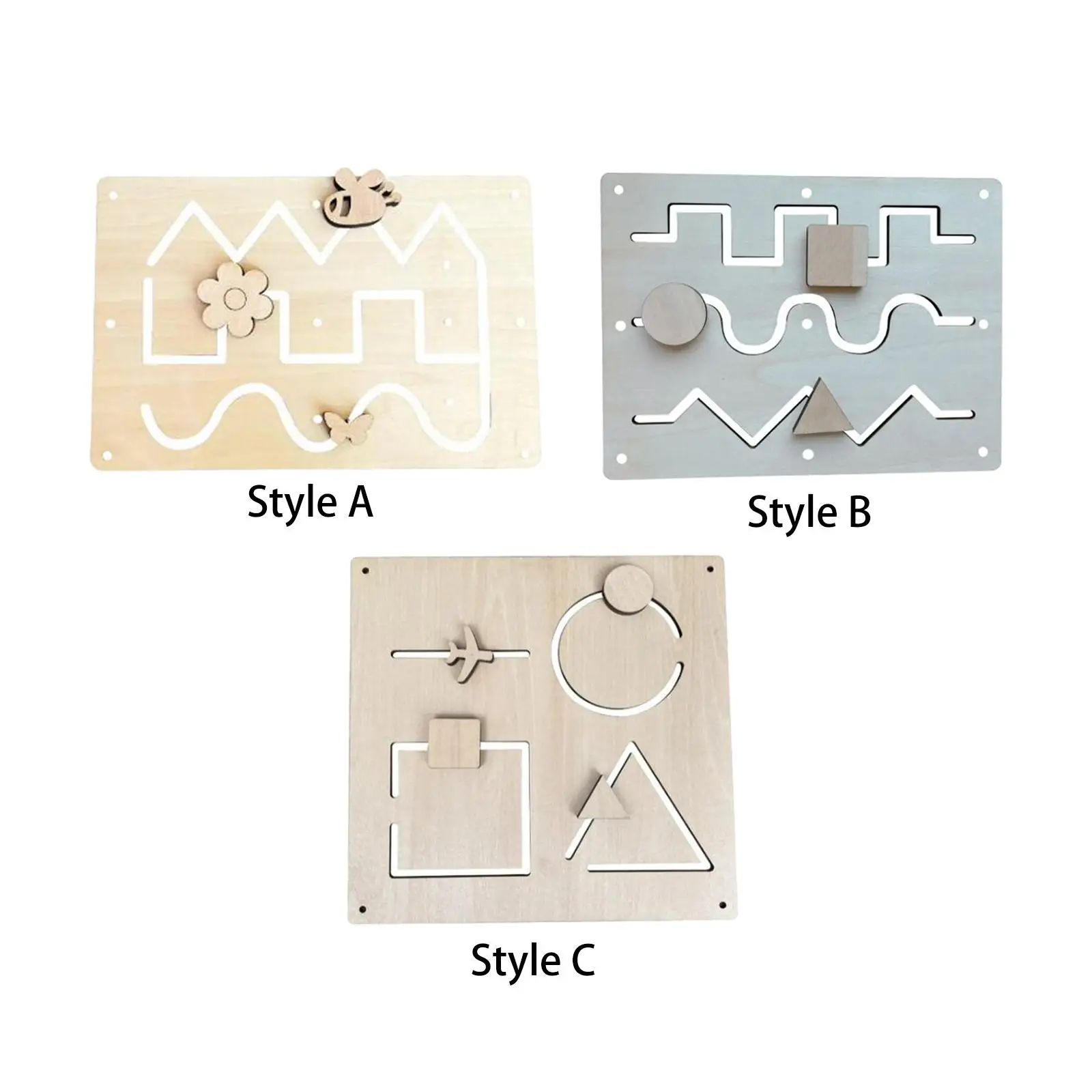 

Деревянная сенсорная доска Монтессори, аксессуары «сделай сам»