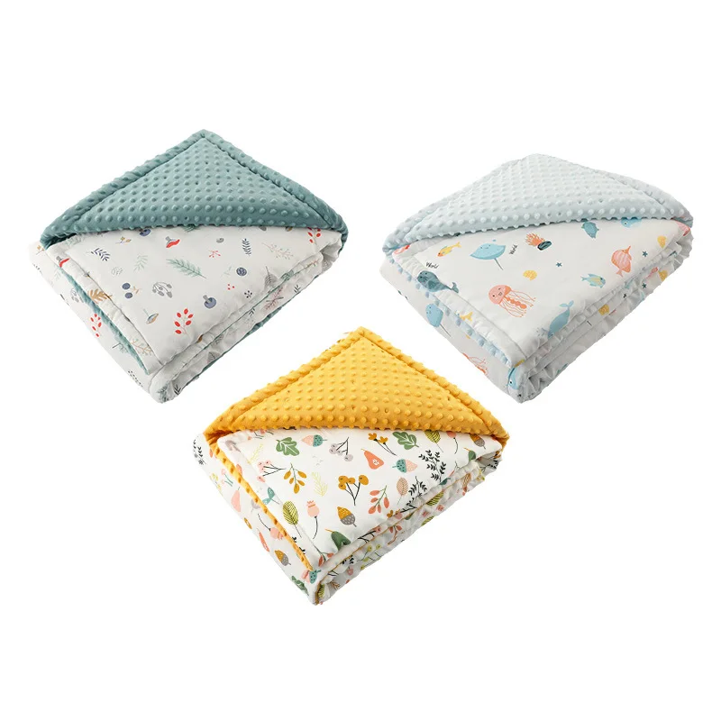 

Baby Blanket Baby Blanket Super Soft Baby Blanket Soothing Bean Blanket Kindergarten Blanket Cover Blanket