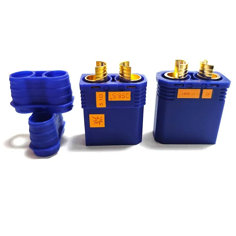 QS8 long modified anti-spark large current plug electric vehicle lithium battery plug