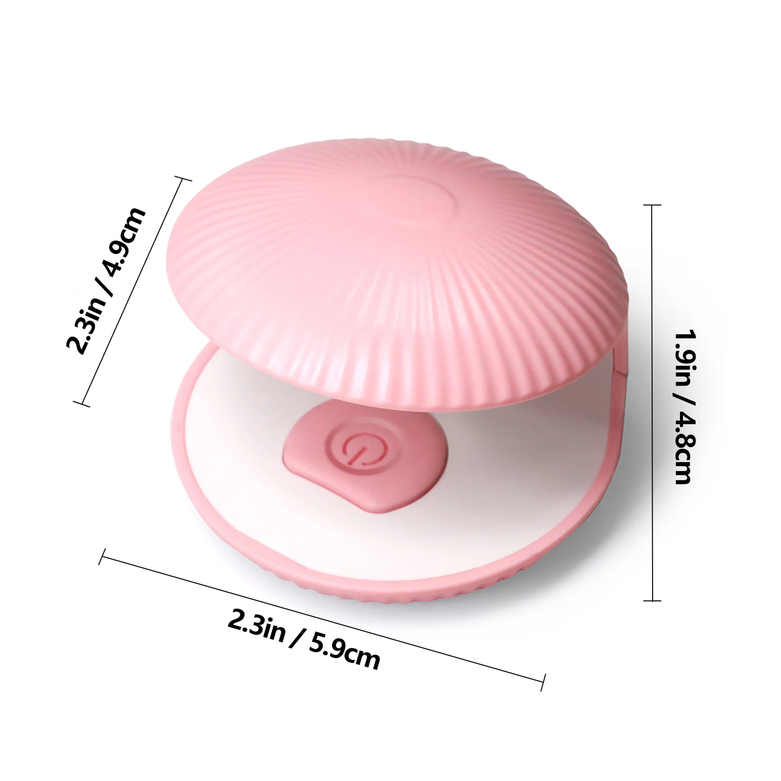 LULAA Mini Shell Uv Led Lamp Uv Light For Gel Nails Salon Equipment Cabin Uv Led Nail Gel Polish Drying Lamp Cured Dryer