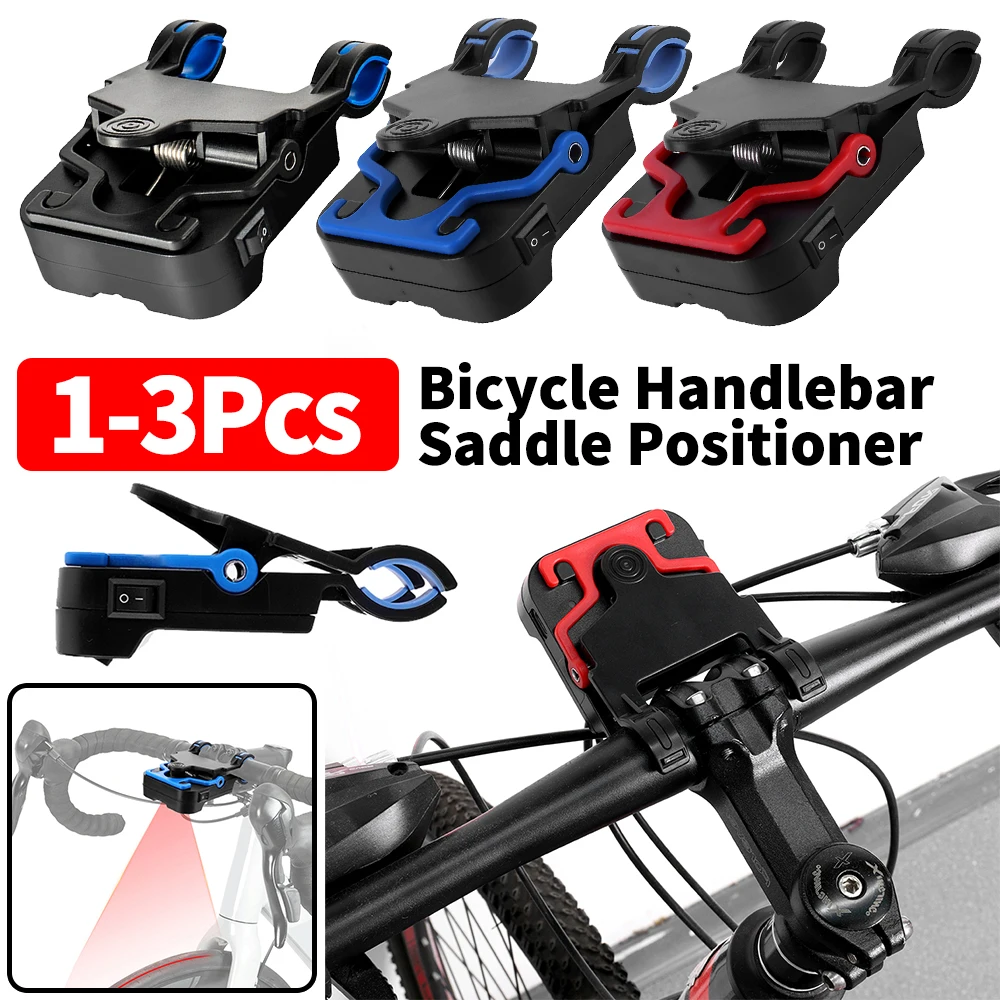 

Bike Seat Calibrator Bike Tool Bicycle handlebar Laser Aligner Seat Center Adjuster Aligning Measurement Indicator Tools