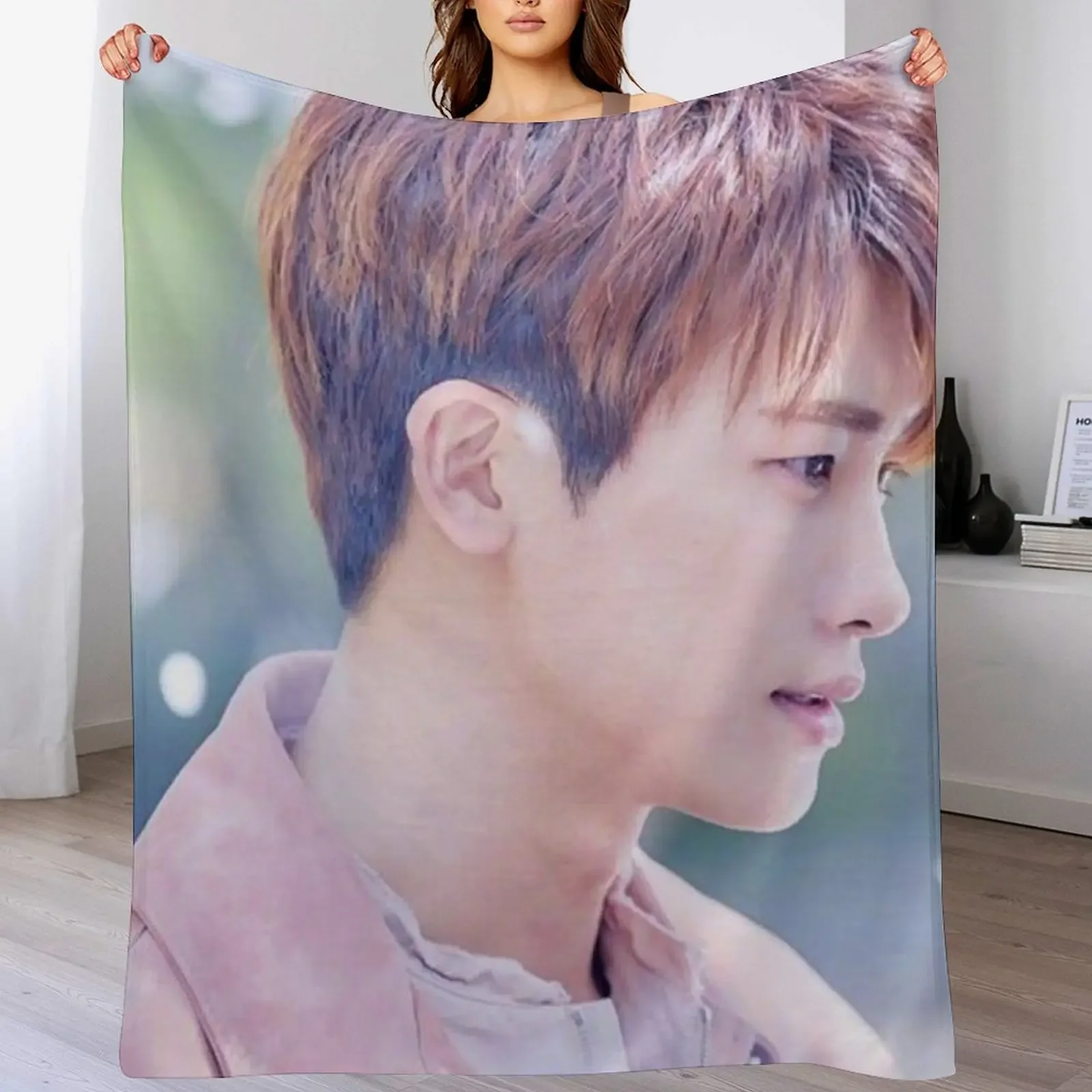 Actor Park Hyung-sik Throw Blanket Hairys Decorative Sofa anime Thins Blankets