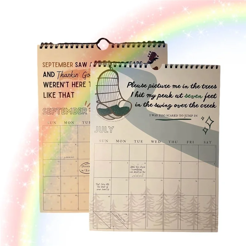 2024 Roaring Twenties Calendar Wall Calendar Gift Calendar 12 Monthly Calendar Planner, Funny Hanging Monthly Wall Calendar 1PCS