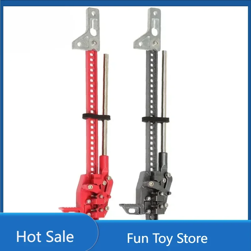 

Simulation Slideable Hydraulic Jack Lift Tool for 1/10 RC Crawler Car Upgrade Parts Compatible with Trxs TRX4, Axial SCX10
