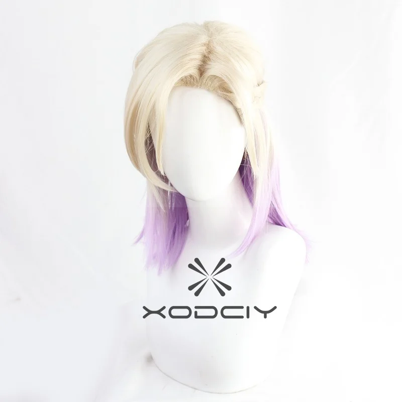 Game Twisted Wonderland Cosplay Vil Schoenheit Wigs Snow White Queen Cosplay Wig Light Purple Braids Synthetic Hair Wig view 3