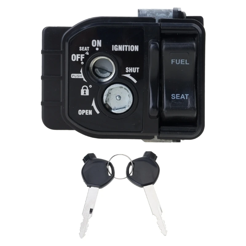 T3LF Motorcycle Electric Ignition Lock Set For VARIO 150 Plug And Play Upgrades Weatherproof Metal Housing Motorbike Accessory