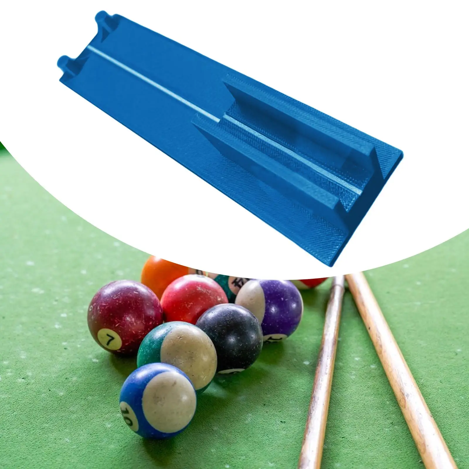 

Billiards Stroke Trainer Cue Straight Exerciser Billiards Pool Training Tool for Snooker