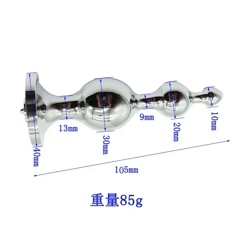 Electro Shock Pulse Cockring Metalen Anale Plug Accessoire Elektrode Penis Stimuleren Ring Voor Therapie Machine Speeltjes Voor Mannen