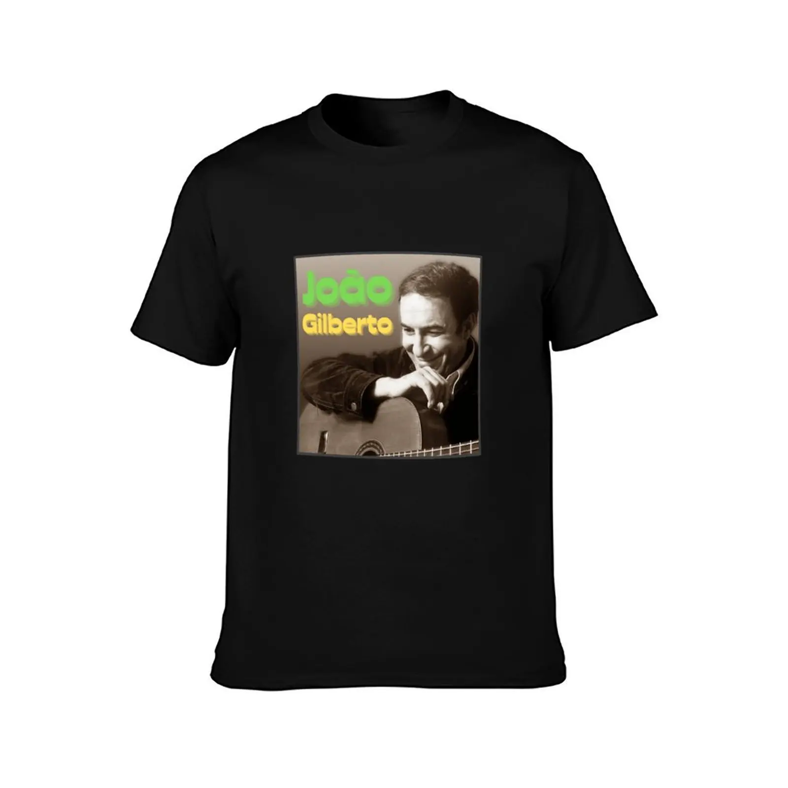 Jo?o Gilberto T-Shirt Graphic Print Short Sleeve T-Shirt