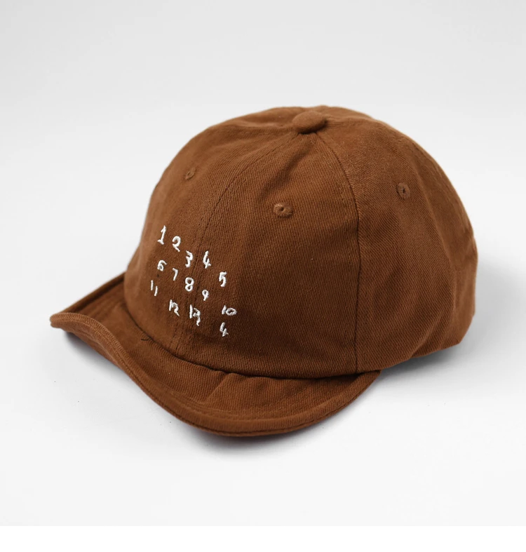 Casquette à visière personnalisée pour hommes et femmes, dessus souple, bord court, décontracté, baseball, rue, couple