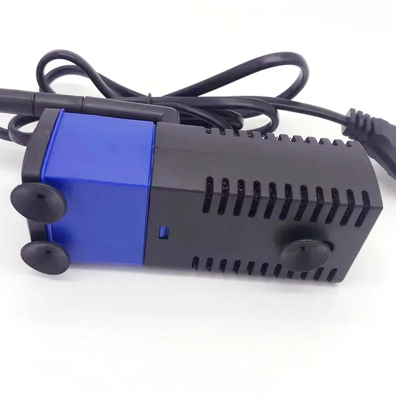 4W Mini Submersible Aquarium Filter Fish Tank Internal Filter Pump Water Flow Circulation Add Oxygen for Fish Turtle Tank