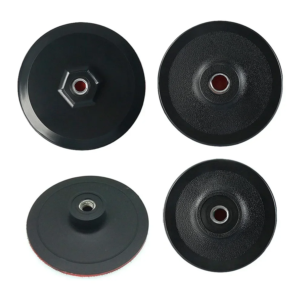 Disco per lucidatura con filo M10 da 3 pollici/4 pollici con supporto in gomma per smerigliatrice angolare Dischi per smerigliatura a secco con acqua nera Utensili abrasivi di potenza