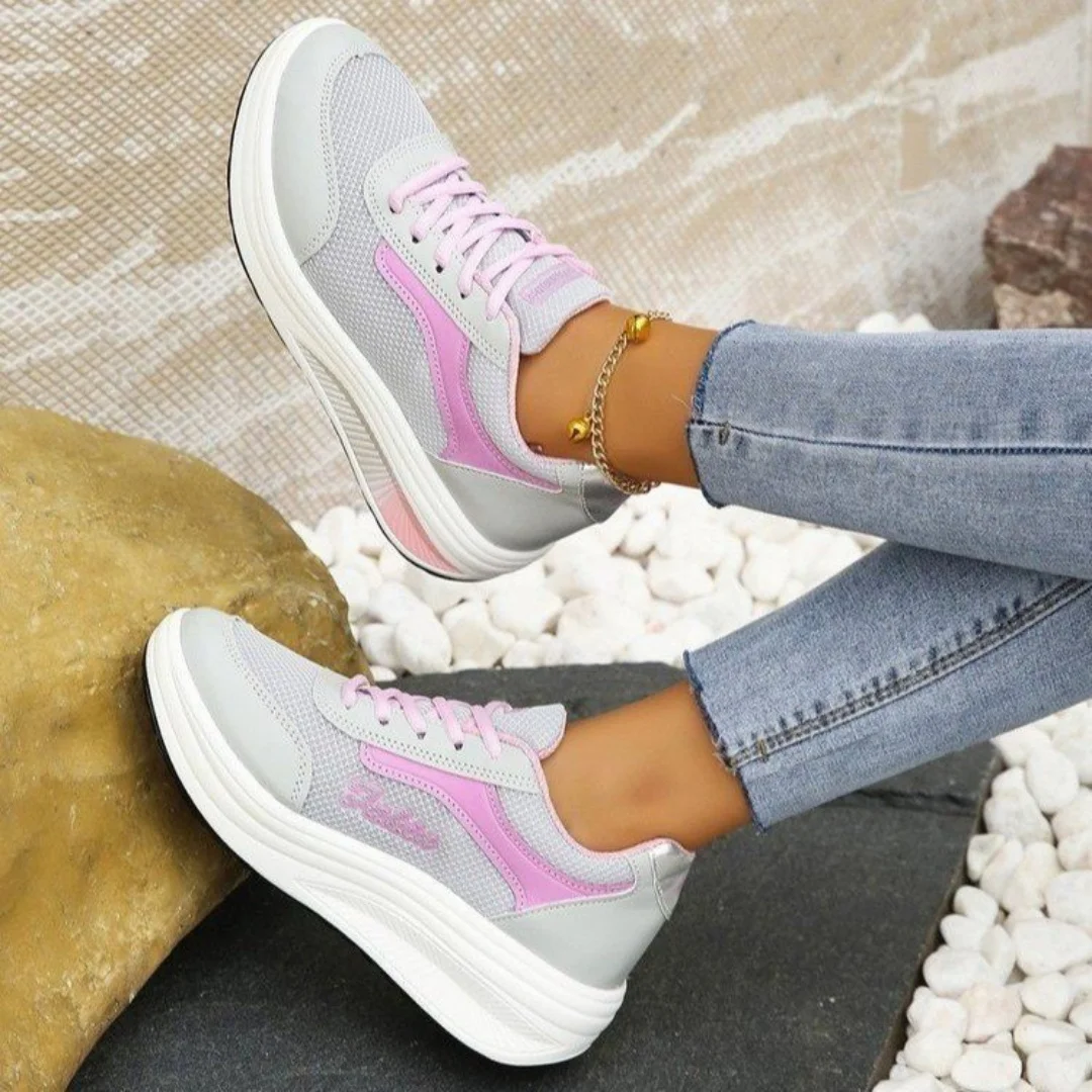 

Women Casual Sneakers Woman Fashion Platform Vulcanized Shoes Sneakers Women Breathable Walking Shoes Plus Size Zapatillas Mujer