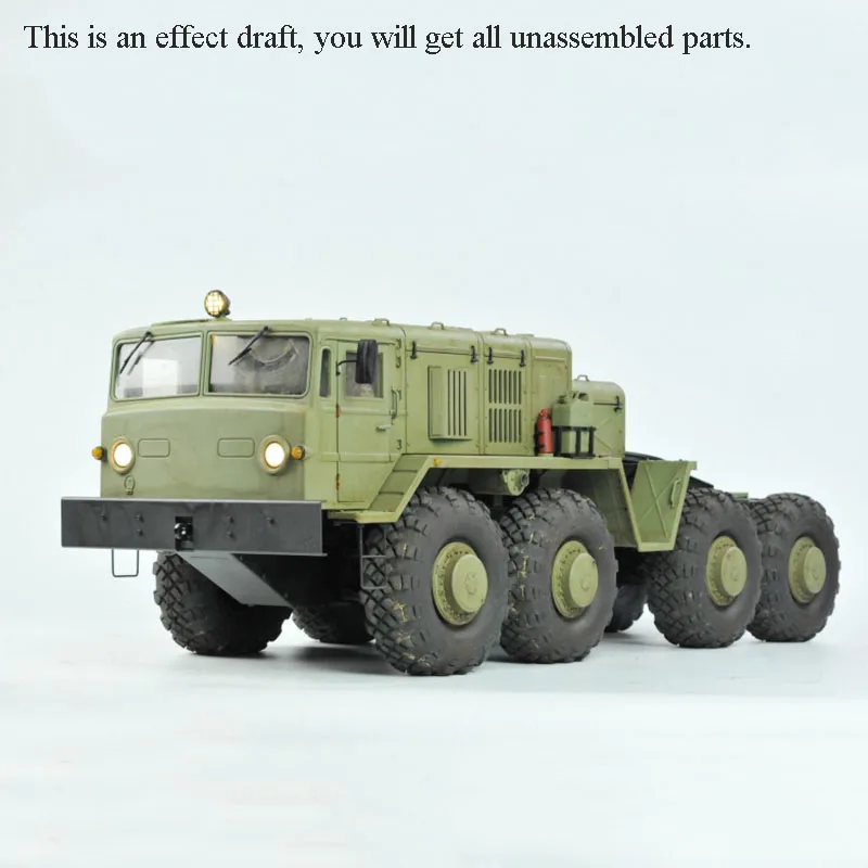 1/12 CROSSRC BC8C Mammoth 8*8 RC Car Model Military Truck KIT UBEC Motor Sound